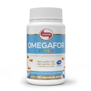 Omegafor Family Vitafor 500mg 120caps