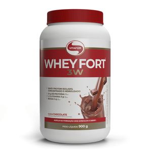 Whey Fort 3W Chocolate Vitafor 900g