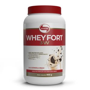 Whey Fort 3w Cookies E Cream Vitafor 900g