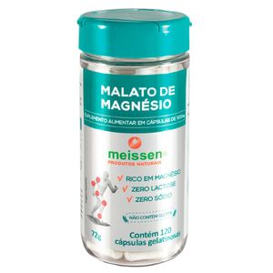 Malato de Magnésio 120caps Meissen