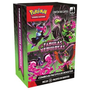 Pokemon Combo Booster Escarlate e Violeta 6,5 Copag 34904