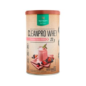 Cleanpro Whey Frutas Vermelhas Nutrify 450g