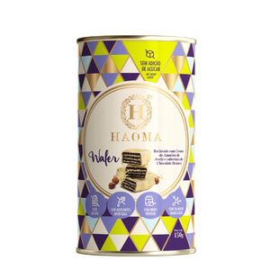 Wafer Recheado Creme de Amorino Branco Haoma 150g