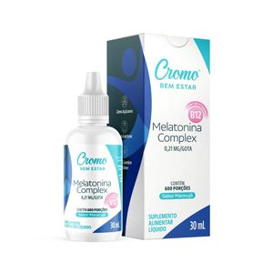 Melatonina Complex Cromo Bem Estar 30ml