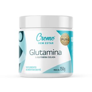 Glutamina Cromo Bem Estar 150g