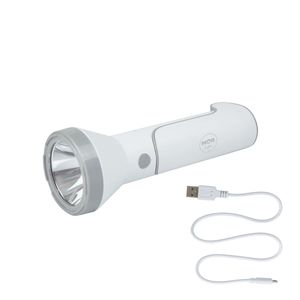 Lanterna 140 Lumens Branca Recarregável