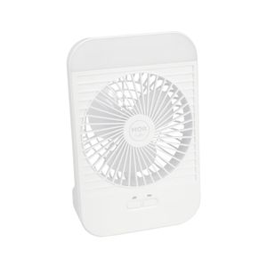 Mini Ventilador Portátil Recarregável com Luminária