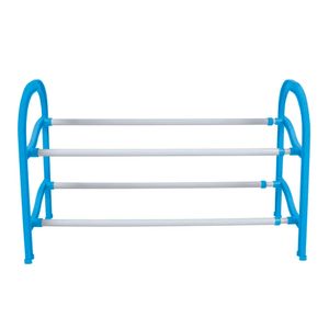 Sapateira Retrátil Azul e Rosa - Azul