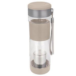 Garrafa com Infusor Bege 550ml