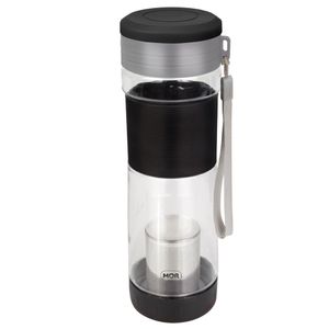 Garrafa com Infusor Preto 550ml