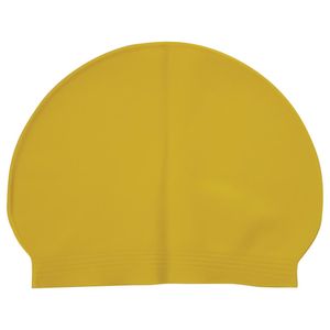Touca de Natação Látex - Amarelo