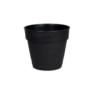 Vaso 2 em 1 17cm Preto