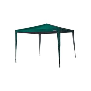 Gazebo Poliester Oxford Verde com Silvercoating 3m x 3m