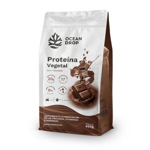 Proteína Vegetal Chocolate Ocean Drop 450g