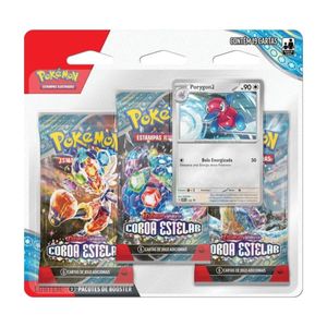 Pokemon Blister Triplo EV07 Porygon 2 Copag 34668