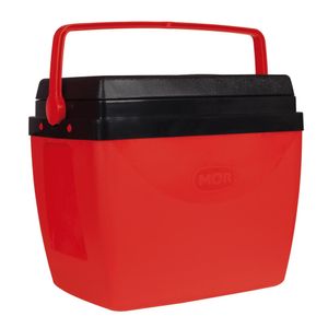 Caixa Térmica 34L Vermelho com Preto