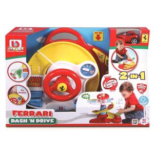 Playset Bburago Junior + Ferrari Cockpit Set 2 Em 1 Bburago Jr 22-88803