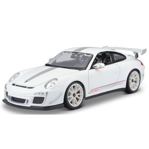 Miniatura Porsche 911 Gt3 Rs 4.0 1/18 Branco Bburago 11036