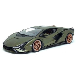 Lamborghini Sian Fkp37 1/18 Bur Verde Bburago 11046