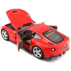 Miniatura Carro Ferrari F12 Berlinetta 1/24 Race e Play Vermelho Bburago 26007