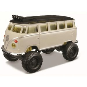 Miniatura Carro 4X4 Rebels Fresh Metal Vw Van Samba Creme Maisto 25205