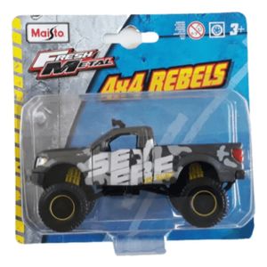 Miniatura Carro 4X4 Rebels Fresh Metal Ford F150 Xl Cz C/Escrita Maisto 25205