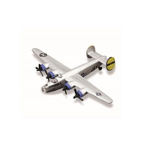 Miniatura Avião Tailwinds Fresh Metal B-24 Liberator Prata Maisto 15088