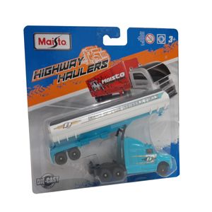 Miniatura Caminhão Com Caçamba Highway Haulers Davis Hi-Perf Fuels Az Cl Maisto 15021