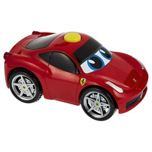 Miniatura Carro Bb Junior Ferrari Touch E Go Ferrari 458 Itália Vermelho Bburago Jr 81600