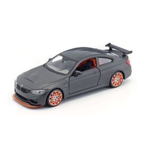 Miniatura Carro Bmw M4 Gts 1/24 Special Edition Cinza Maisto 31246