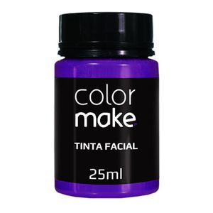Tinta Facial Liquida Pote 25 ml Roxo