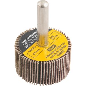 Roda de Lixa 30mmX20mm c/ Haste G120 - Vonder