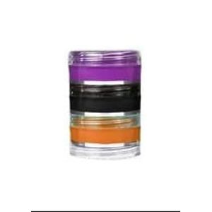 Tinta Cremosa com 3 cores Roxo, Preto e Laranja - Color Make
