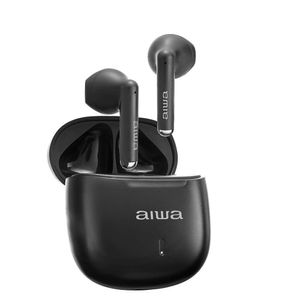 Fone De Ouvido Earbud Aiwa EB-05-B Preto Bluetooth Enc App Bivolt