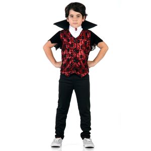 Fantasia Vampiro Lua Nova Infantil - Halloween