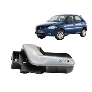 Maçaneta Interna Porta Dir Diant Palio Siena Strada Prata