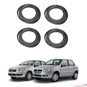 Kit Borrachas Premium de Porta Palio Siena Após 05 4 Pts