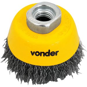Escova Tipo Copo 2.1/2 Ondulada - Vonder