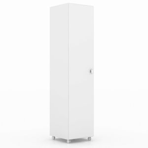 Armário Lavanderia Multiuso Com 1 Porta Cr30013 Branco