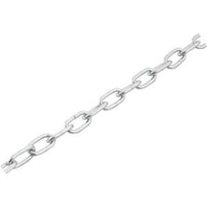 Corrente 1/8  Curta Zincada Balde Plástico Com 25 Quilos - V