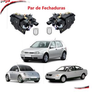 Par Fechadura Elétrica Porta Diant Golf 98-06 Passat 96-00