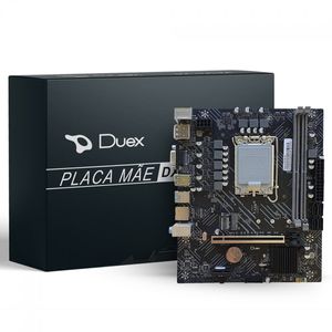 Placa Mãe Duex Intel H610zg  LGA 1700 L9, I7, I5, I3 Ddr4