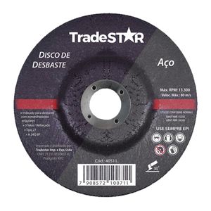 Disco de Desbaste 4.1/2" 115x6mm