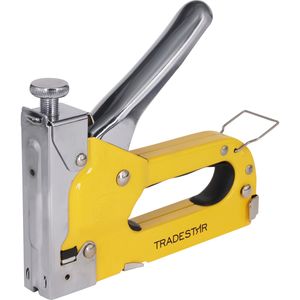 Grampeador Tapeceiro Pinador 600 Grampos Pro Tradestar