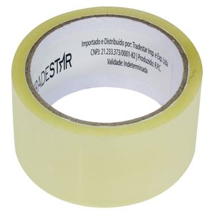 Fita Adesiva Transparente 48mm x 40m c/ 4 Rolos Tradestar