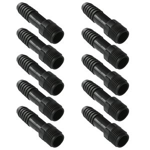 Kit c/ 10 Adaptador Interno 3/4" preto - Akato