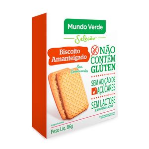 Biscoito Amanteigado Mundo Verde Seleção 86g