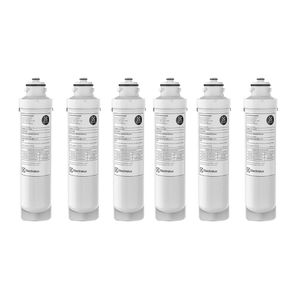 Kit Filtro/Refil Original para Purificador de Água Electrolux PA21G / PA26G / PA31G (6 unidades)