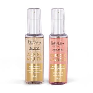 Kit Óleos Superpoderosos Alinhamento e Crescimento Forever Liss