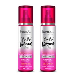 Combo Com 2 Sprays Bye Bye Volume e No Frizz Forever Liss 200ml
